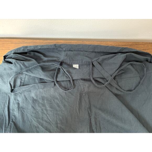 Wide Leg Pants Womens L/XL/XXL Black Drop Crotch Lagenlook Baggy Oversize - Picture 3 of 5